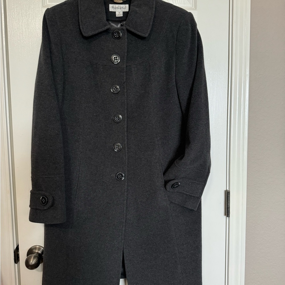 Preston & York Coat (Gray) Like New Size 10